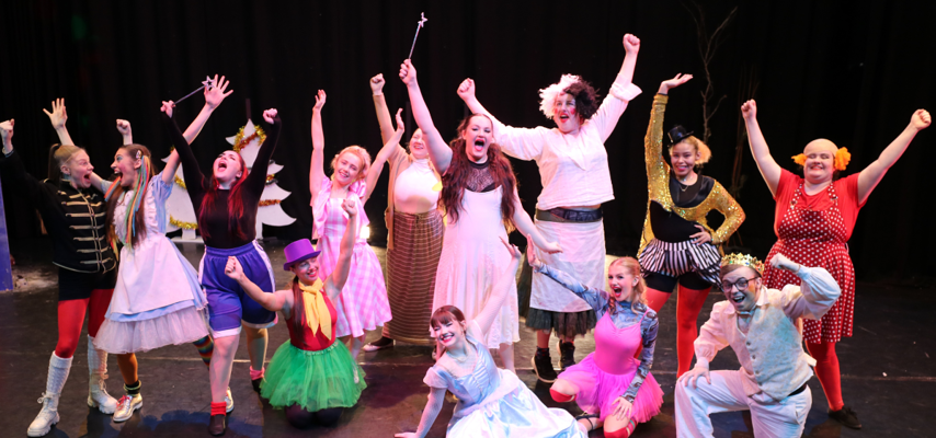 Performing Arts students Pantomime 