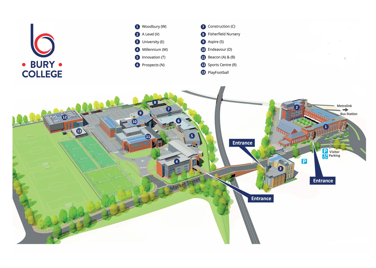 Map of the Campus