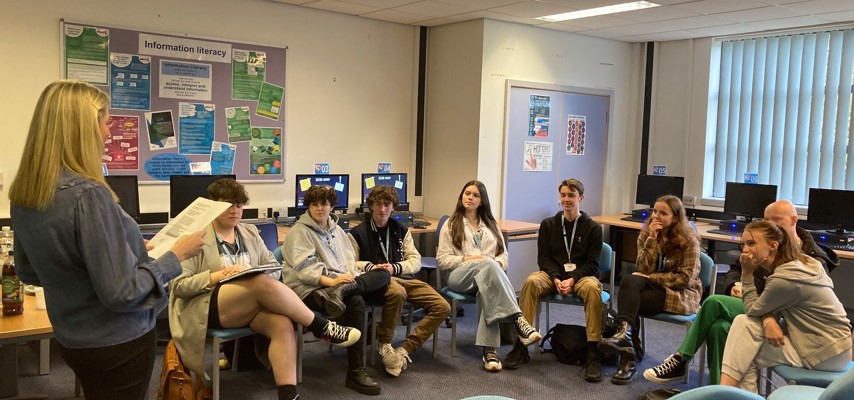 Students Listening to their tutor