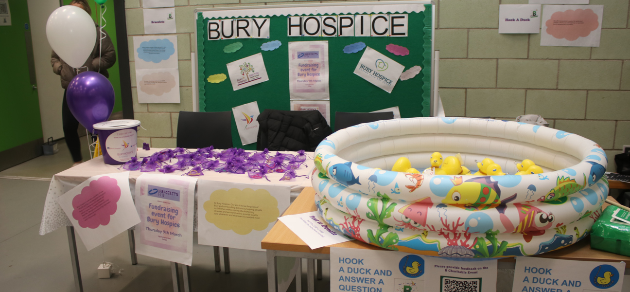 Bury Hospice charity fundraiser