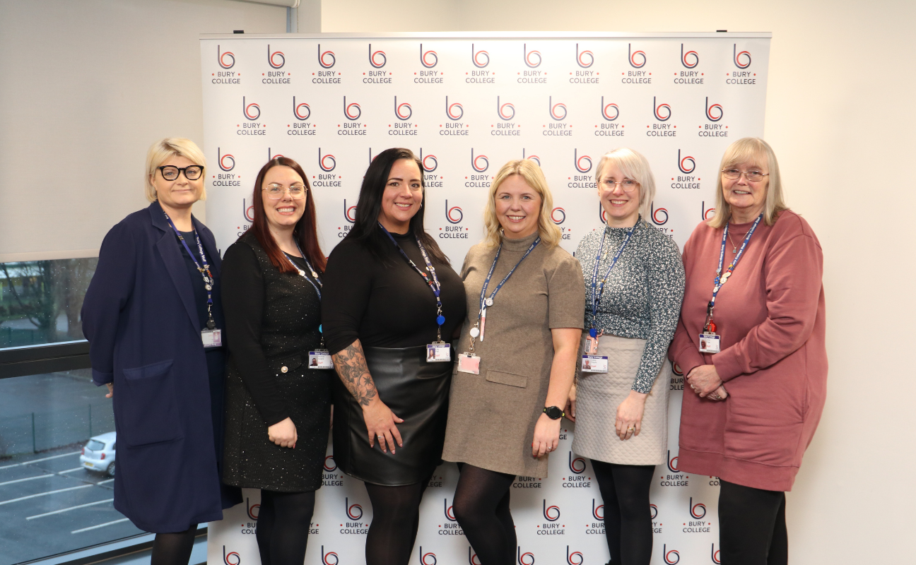 Bury College Apprenticeships team