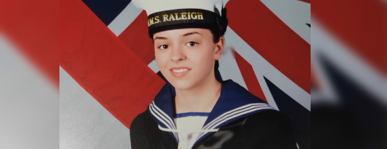 A Naval recruit from Bury College
