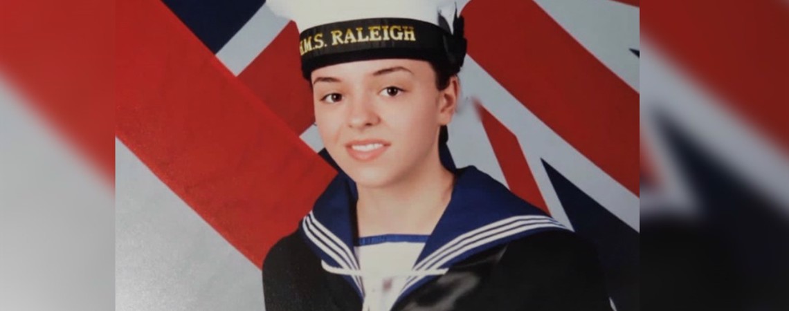 A Naval recruit from Bury College