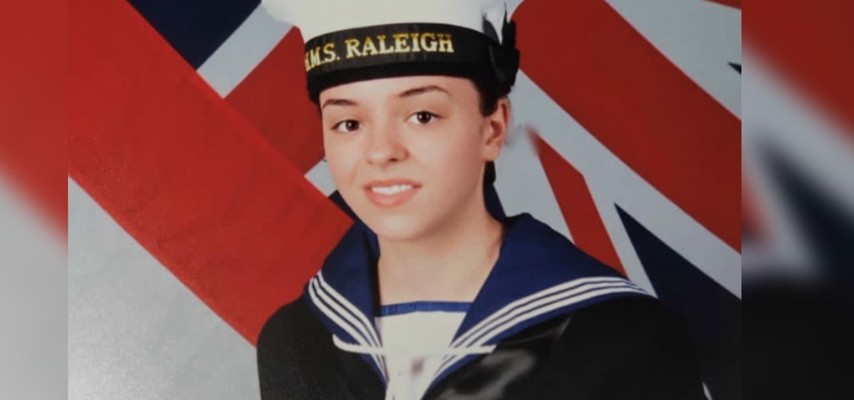 A Naval recruit from Bury College
