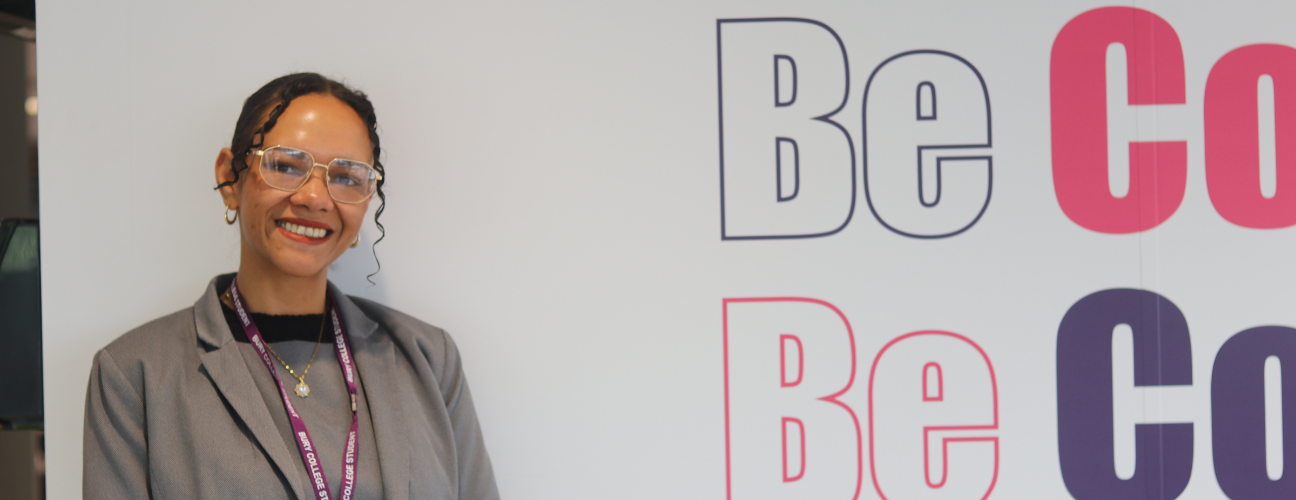 Mika, an adult learner at Bury College