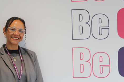 Mika, an adult learner at Bury College