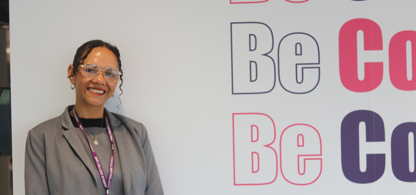 Mika, an adult learner at Bury College