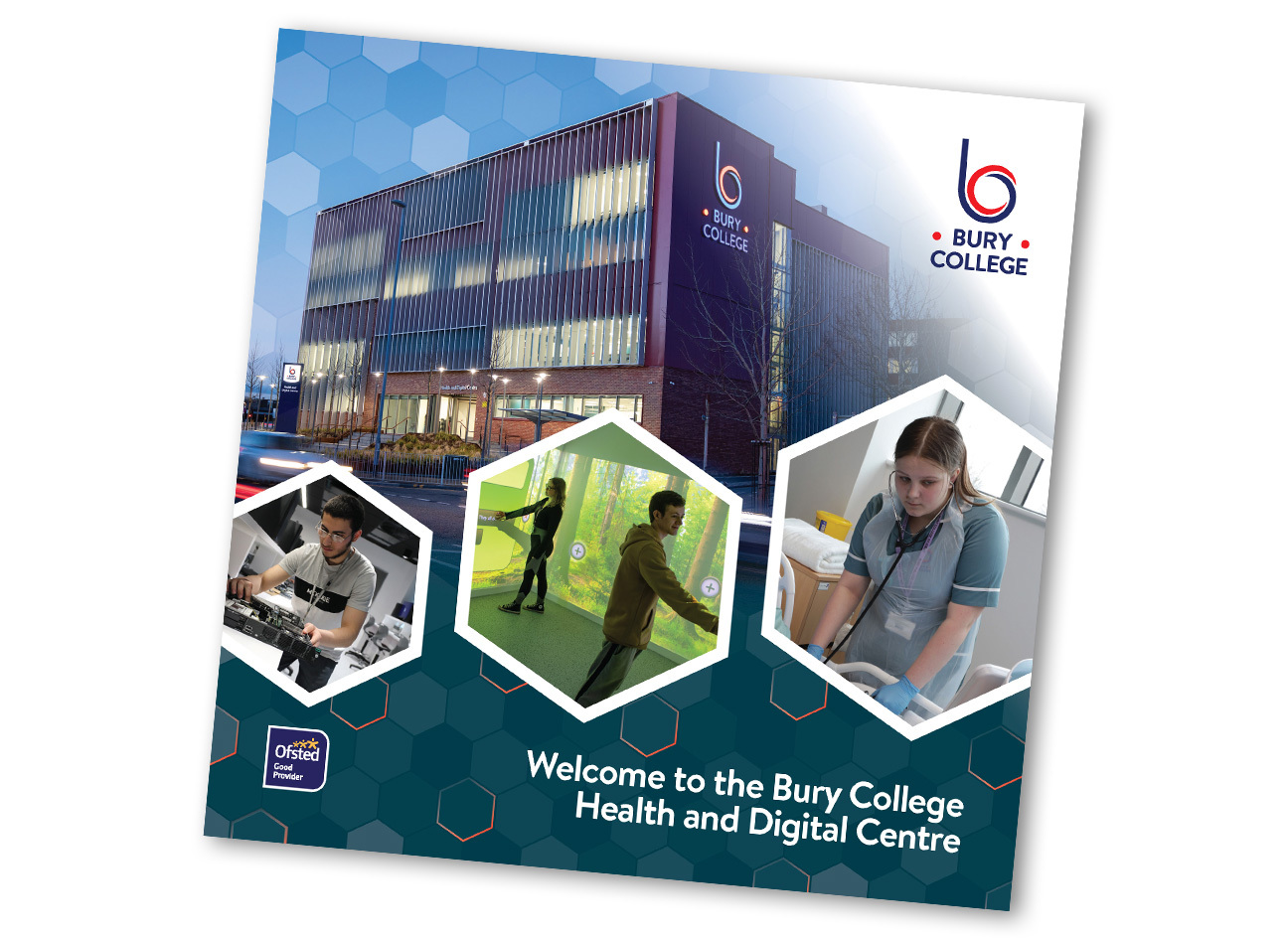 Bury College Health and Digital Brochure