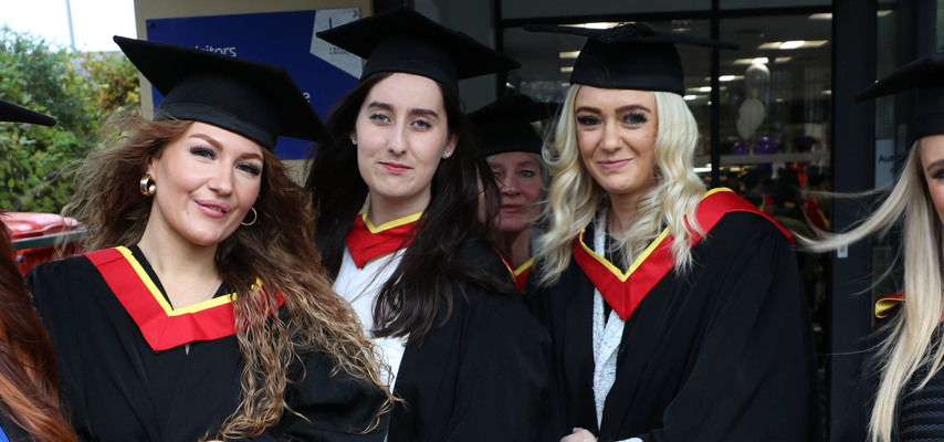 Childcare students graduation