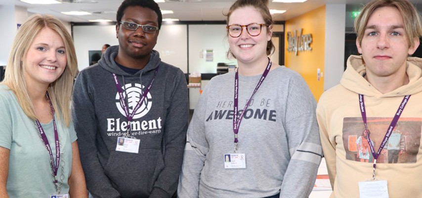 A group of ambitious adult learners