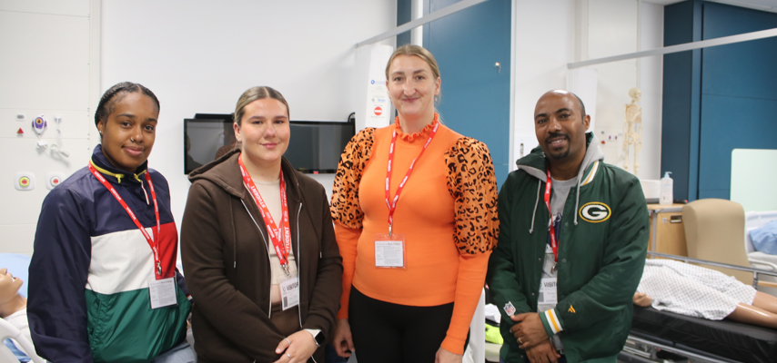 Salford University Nursing students