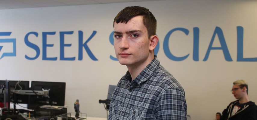 A Bury College Supported Internship student