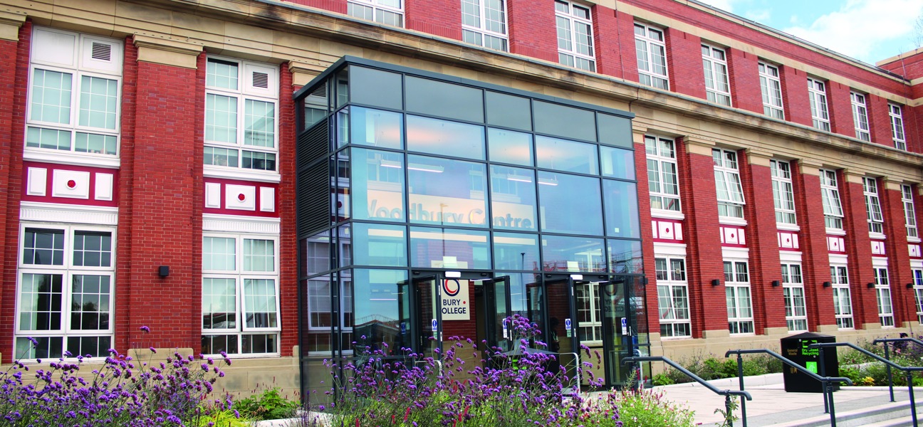 Woodbury building main entrance