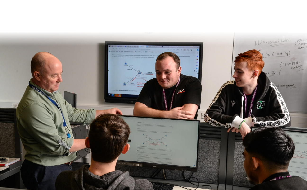 Digital Technologies students taking part in a lesson