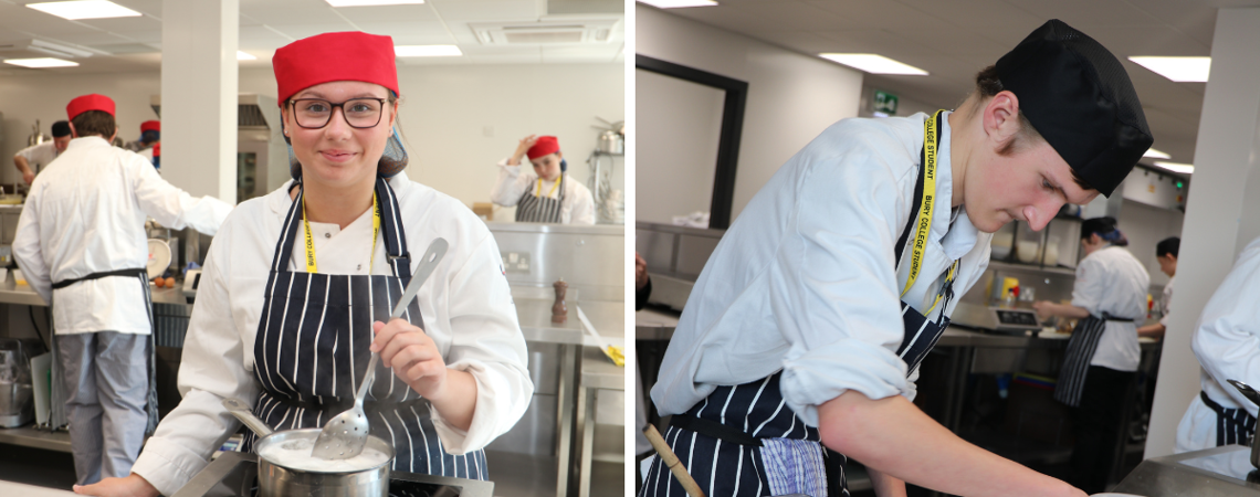 Catering students in new facilities