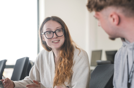 Bury College Apprentices in class