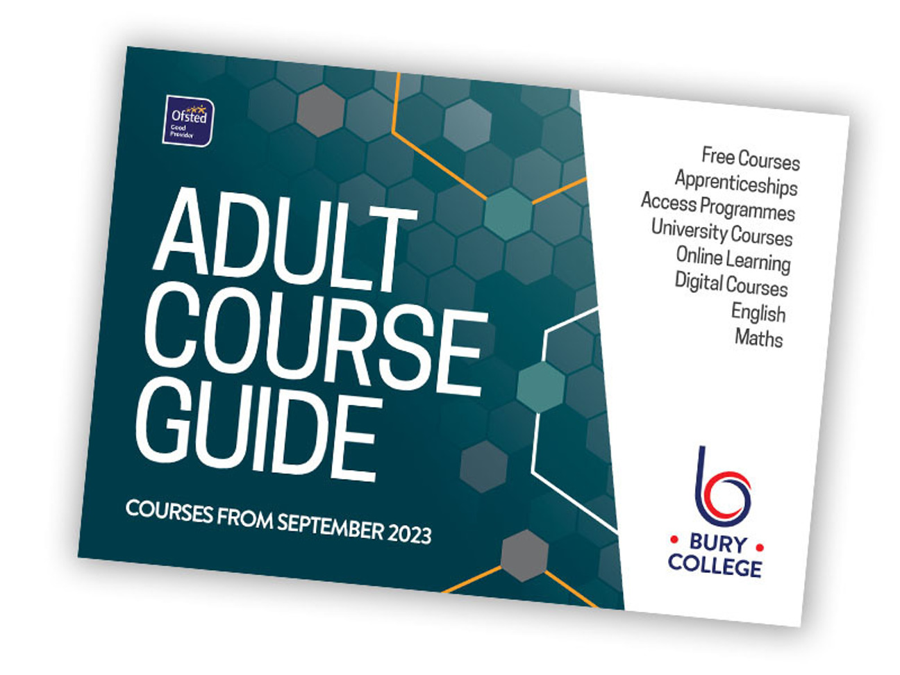 Adult Course Guide Brochure