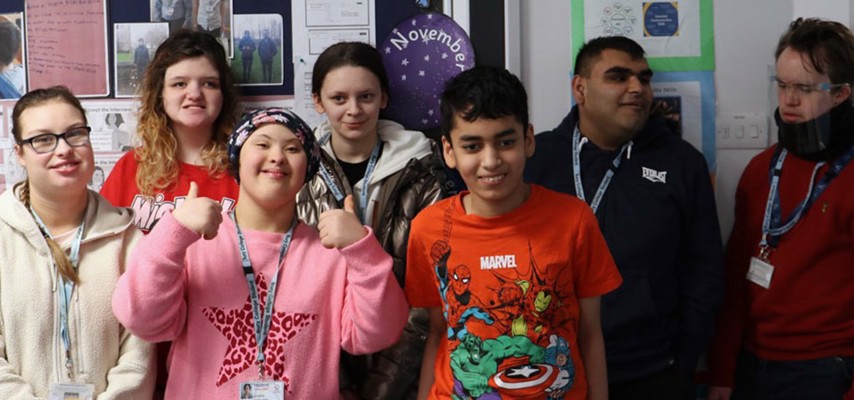Students at the LRC