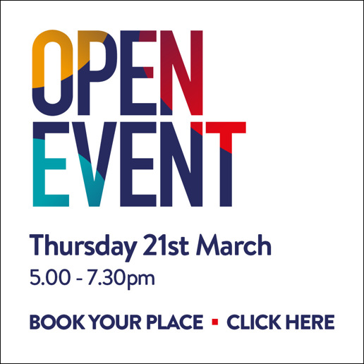 Open Event 21st March