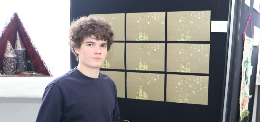 Art student celebrates Craft Council success