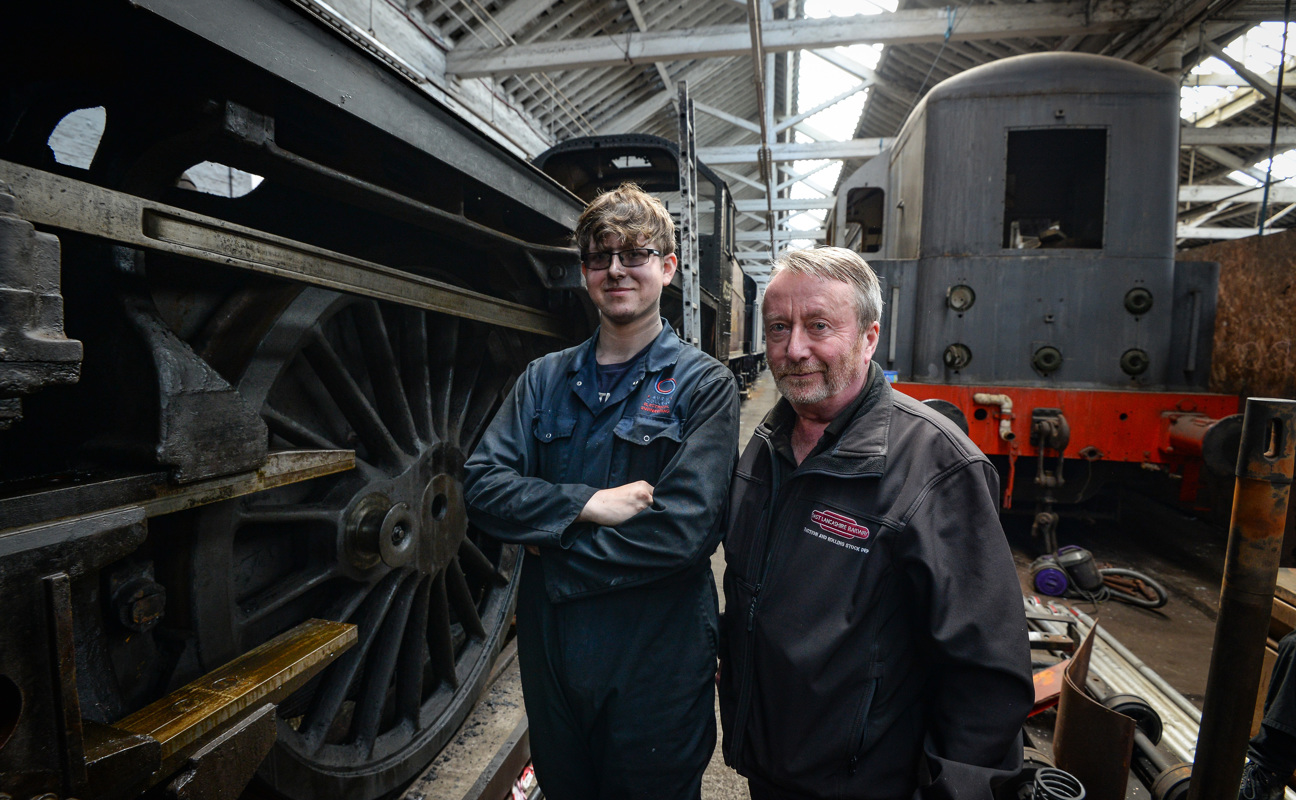 East Lancs Rail student and employer