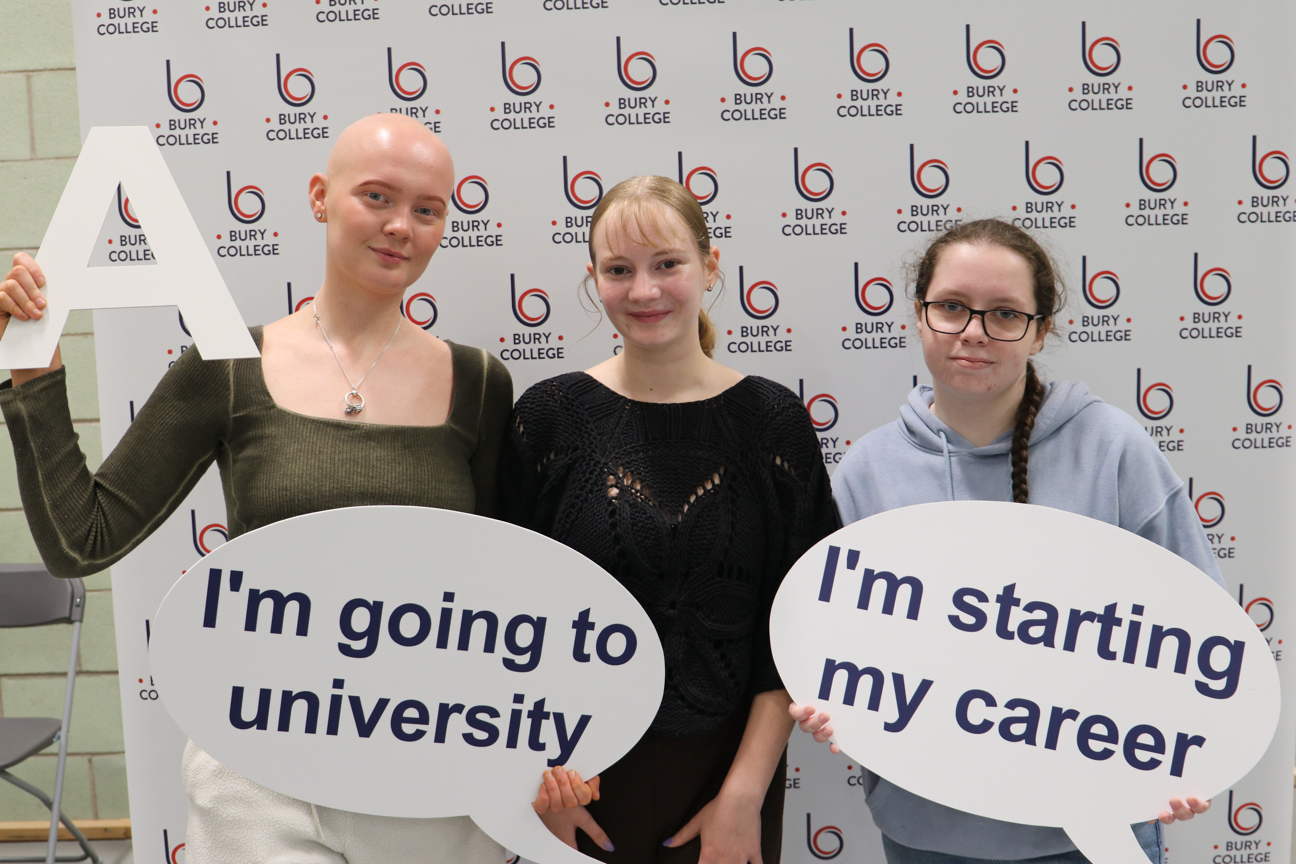 Group of students celebrating