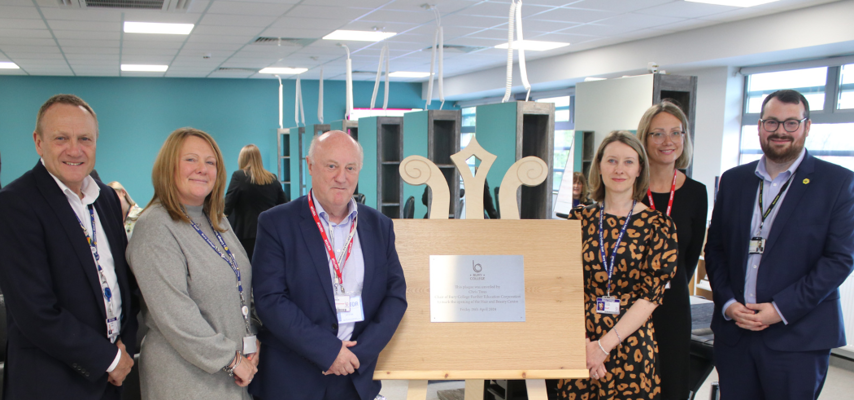 Hair and Beauty Centre plaque unveiling