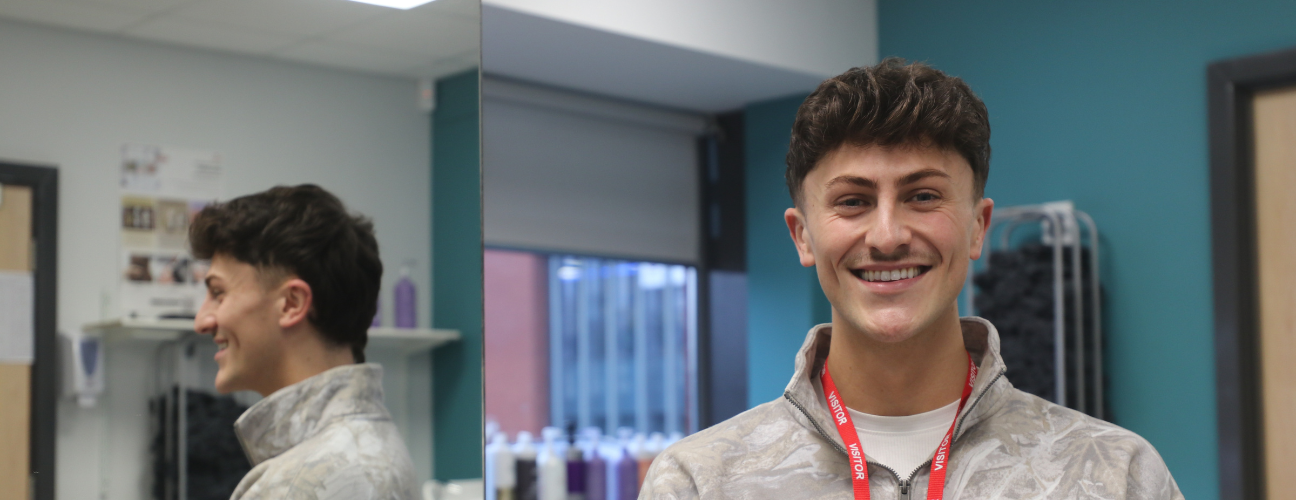 Former Bury College Hair Apprentice, Billy