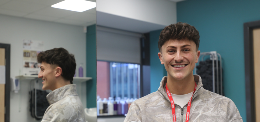 Former Bury College Hair Apprentice, Billy