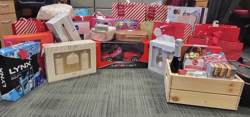 Presents for Endeavour charity