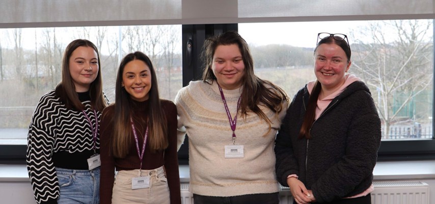 A group of travel and tourism students